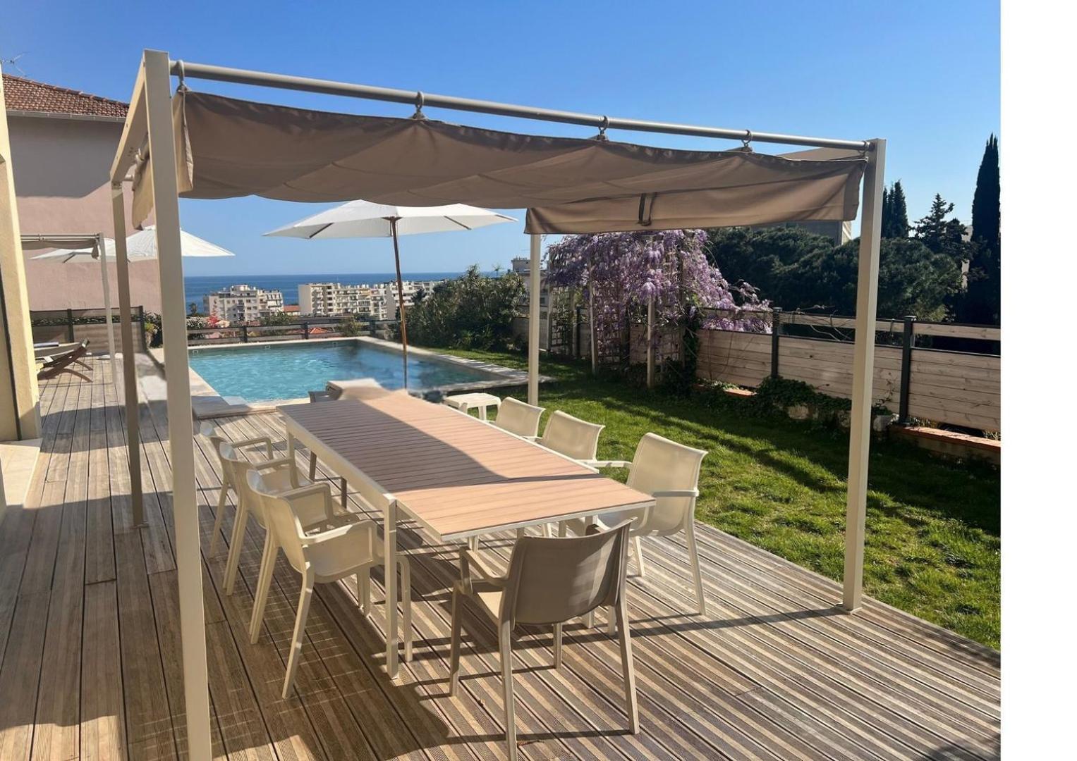 Moderne Pour 8 Personnes - Vue Sur ! Nice