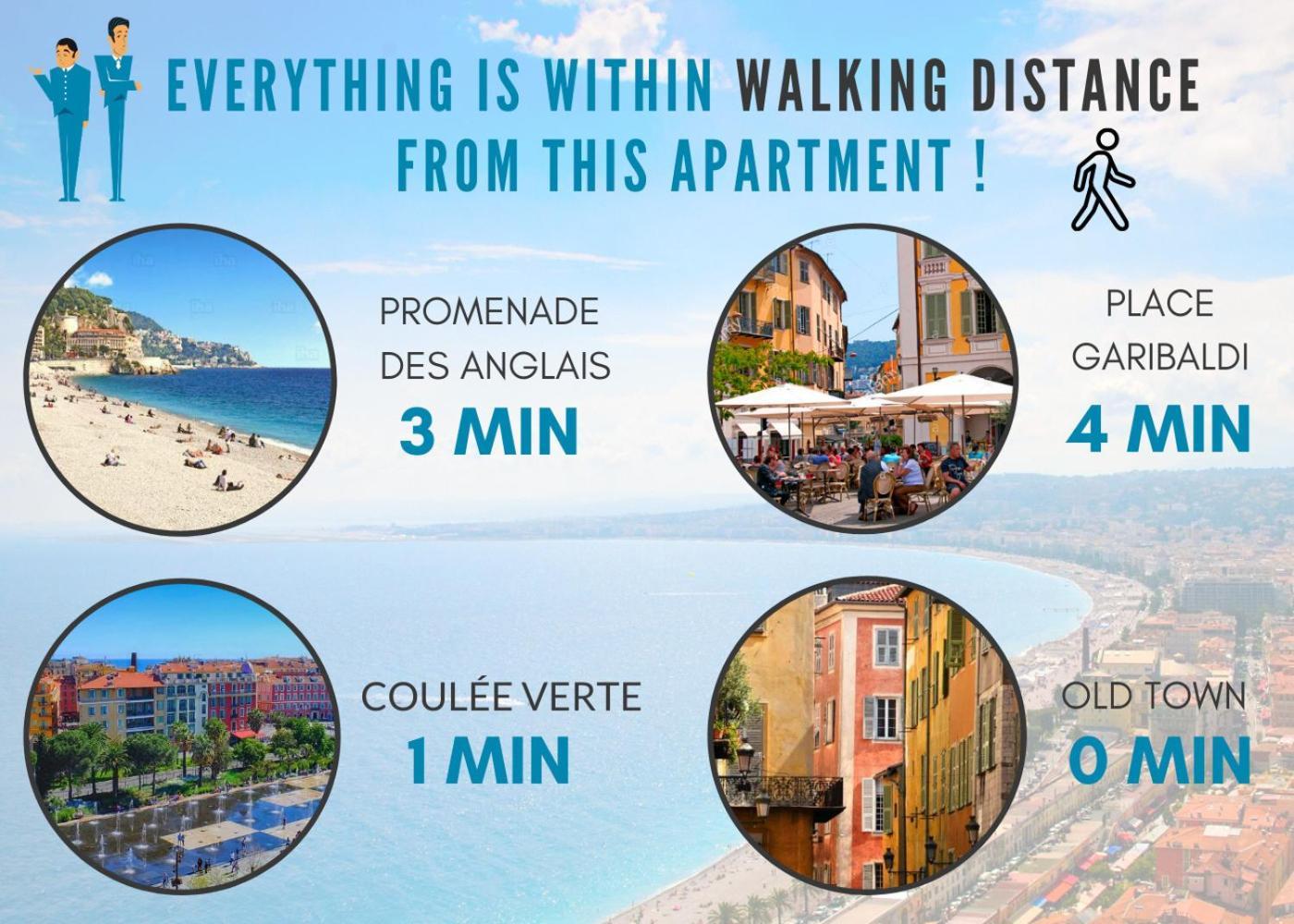 Nestor&jeeves - L Escale - Old Town Apartment Nice