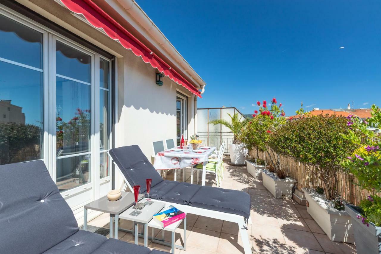 Apartment Le Mantega - F2 Moderne,centre Ville, 2 Grandes Terrasses,climatisation, Ascenseur