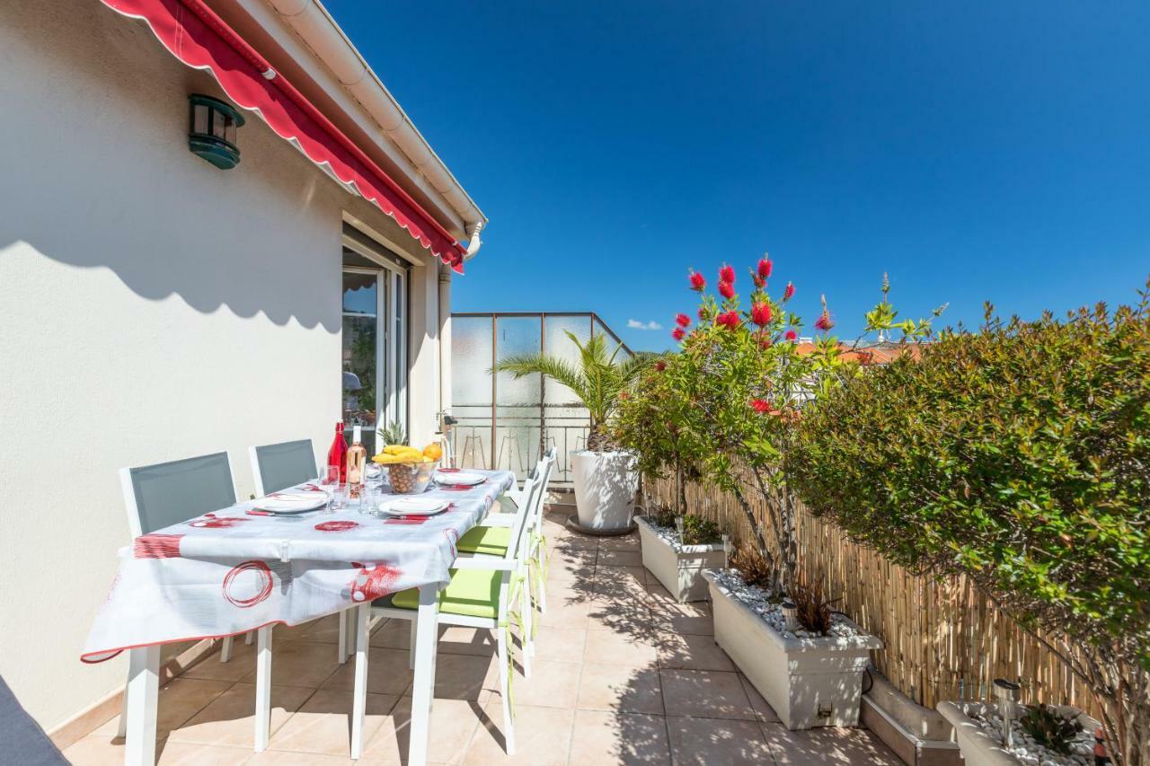 Le Mantega - F2 Moderne,centre Ville, 2 Grandes Terrasses,climatisation, Ascenseur Apartment *