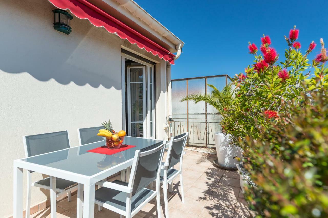 Le Mantega - F2 Moderne,centre Ville, 2 Grandes Terrasses,climatisation, Ascenseur Apartment *