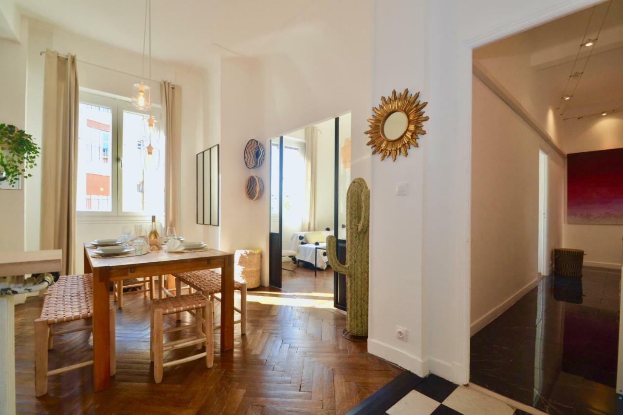 Le St Francois - Gorgeous Apt Art-deco,lift, A/c, 20 Meters Beach Appartement