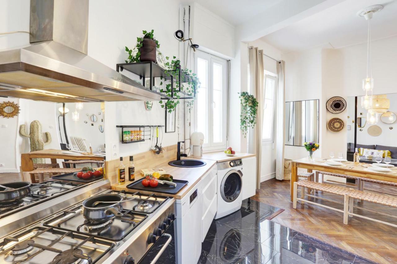 Le St Francois - Gorgeous Apt Art-deco,lift, A/c, 20 Meters Beach Appartement *