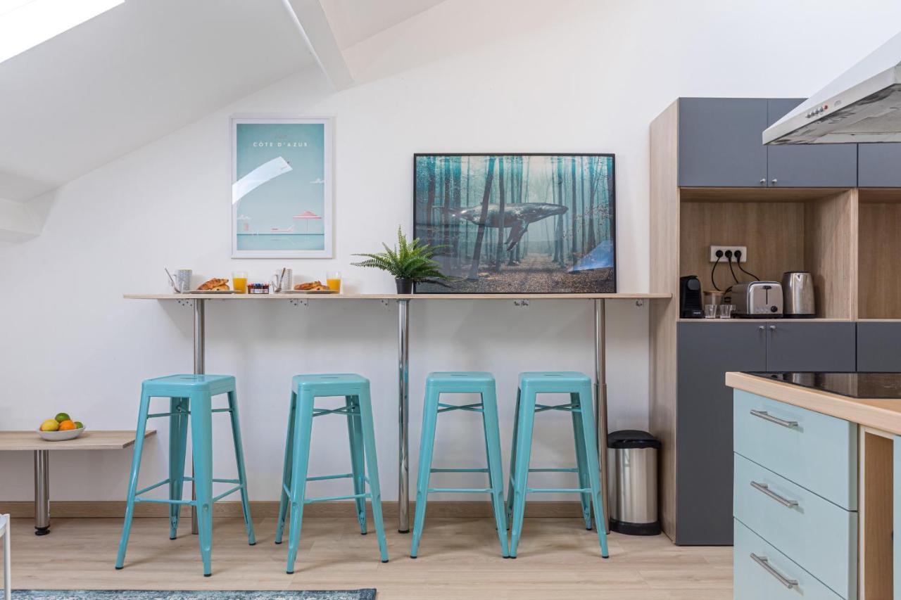 Apartment 7 Deloye - 2 Pieces Renove - Dernier Etage - Clim