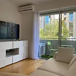 Sunny Studio With Balcony And Ac Near The Sea