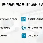 Nestor&jeeves - Grand Sud Terrasse - Pool - Free Parking Apartment *