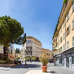 #4 Papon Parking Climatise Terrasse & Wifi 5Mins A Pieds Du Vieux Nice