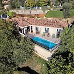 Superbe Villa Climatisee Avec Piscine Chauffee-Terrasse-Vue Mer Et Montagne