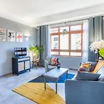 L12 Port Window 1Bedroom Wifi 5Mins Beach & Nice\'S Cap