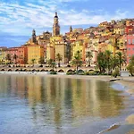 Nice Colors A Cote De La Plage, De La Promenade Des Anglais Et De La Gare