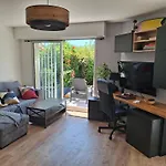 Lovely With Private Garden And A Swimming-pool Apartment *