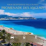 VILLA DES PERGOLAS 12 Pers-Parking-Jardin -JACUZZI - arrét TRAM , 5 min plages ,