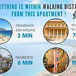 Apartment Nestor&Jeeves - Palais Nicole - Central - Very Close Sea