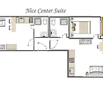 Apartment Centre Flat - Modern, Quiet And Brand New