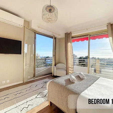 Apartment Nestor&jeeves - Oiseau Bleu - 4 Bedrooms-terrace Nice