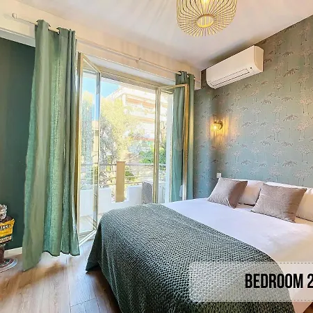 Apartment Nestor&jeeves - Oiseau Bleu - 4 Bedrooms-terrace Nice
