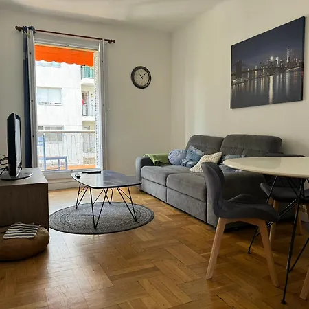 Grand 2pieces 3min De La Centre Apartment Nice