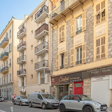 Apartment #58 Staywiz Us -logement Clim & Balcon 5mins Marche De La Nice