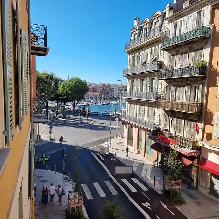 Apartment Two-room View Of The Port Of Nice