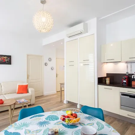 #28 Staywiz Us -1 Bdr Flat Ac Balcony Hper 10mins To & Old Town Nice