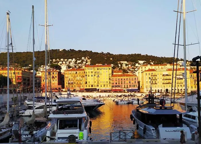 Studio Papacino Port De Nice Calme Tram Clim