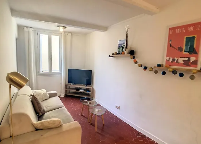 Vieux Nice 2P 4Pers Wifi Clim Fefer