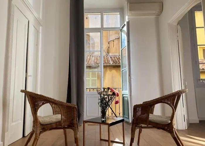 Homelivia, Vieux Nice, Appartement De Charme, Clim Balcon