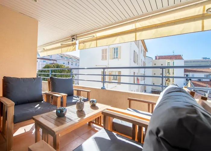 Heart Of Nice- Modern Elegant 2Br Flat Big Terrace