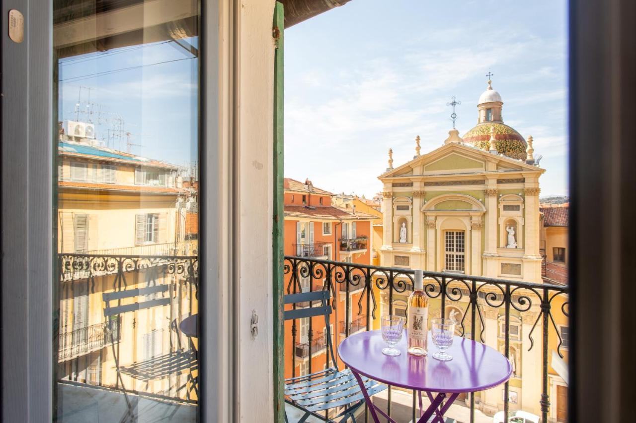 Ross 5- F2, Lumineux, Balcon, Loft, Clim, Vieux-nice Nice