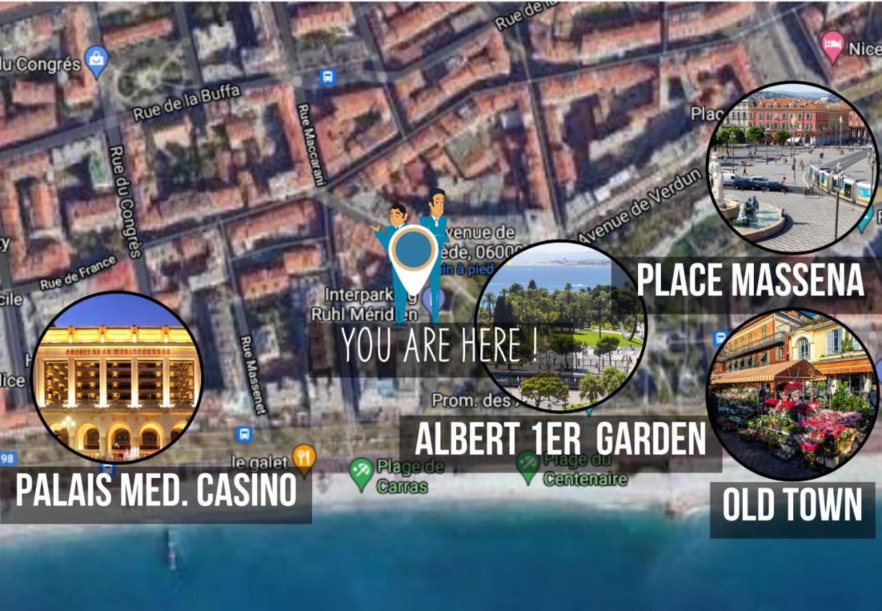 Apartment Nestor&jeeves - 1er Design - Hyper Center - Very Close Sea And Pedestrian Zone Nice
