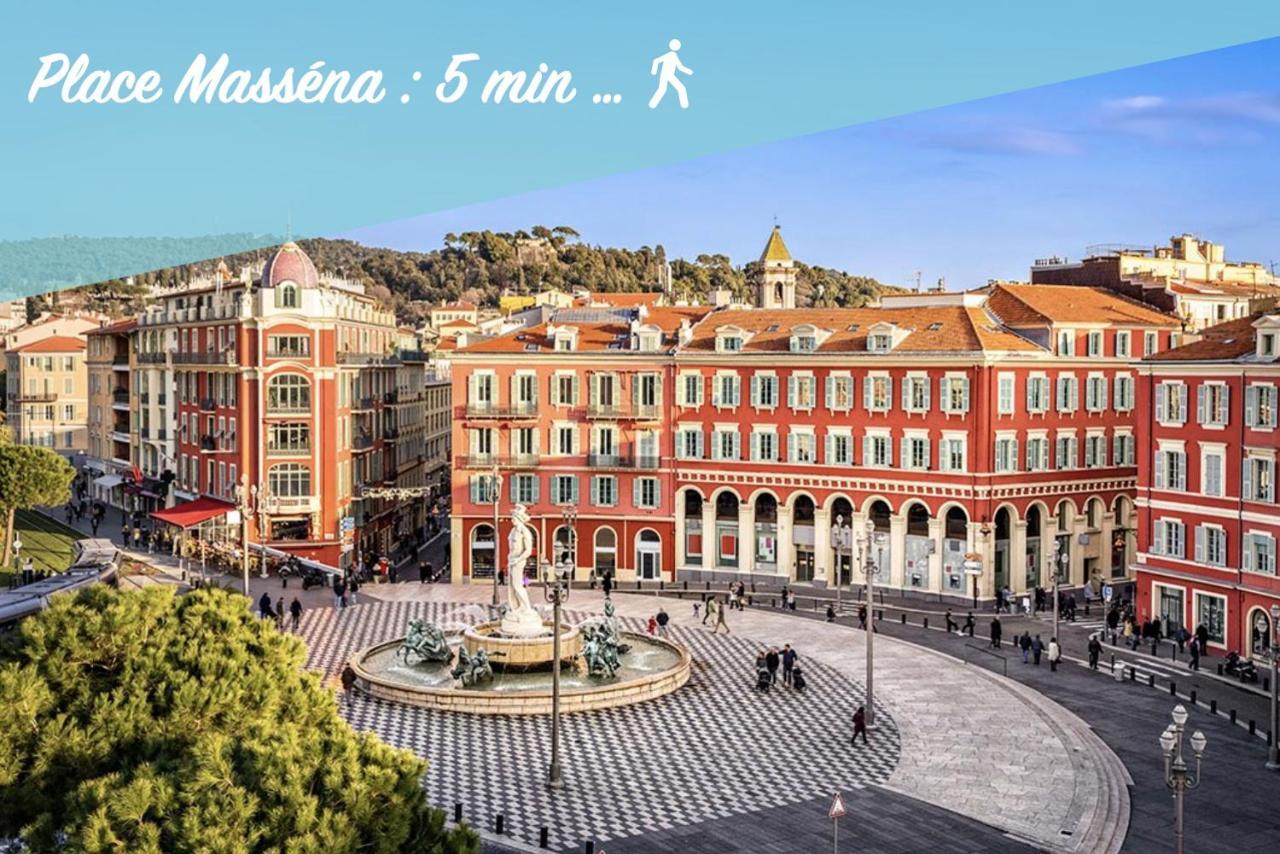 New ! Superbe Studio Vieux - Climatise Apartment Nice