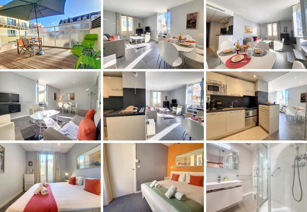 Apartment Nestor&jeeves - Alphonse Karr Terrasse - Hyper Center - Close Sea - Chic Street