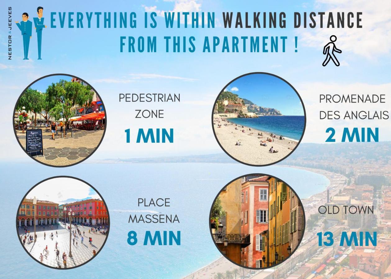 Apartment Nestor&jeeves - Les Cypres - - Very Close Sea Nice