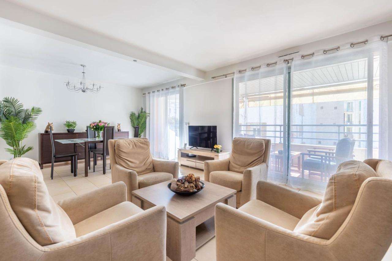 Heart Of Nice- Modern Elegant 2br Flat Big Terrace Appartement