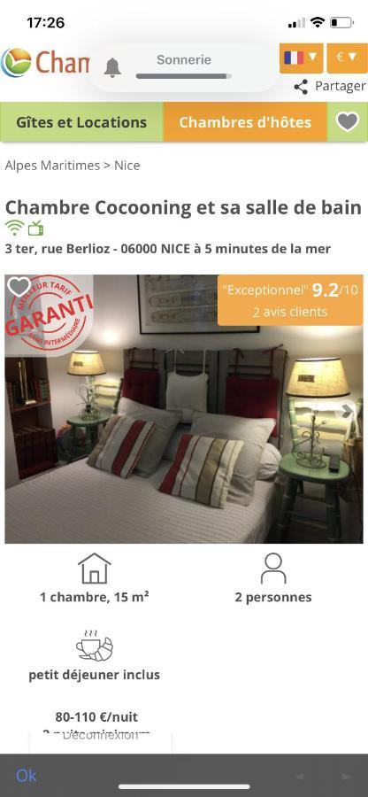 Bed & Breakfast Et Salle De Bain Cocooning Labellisee 3*