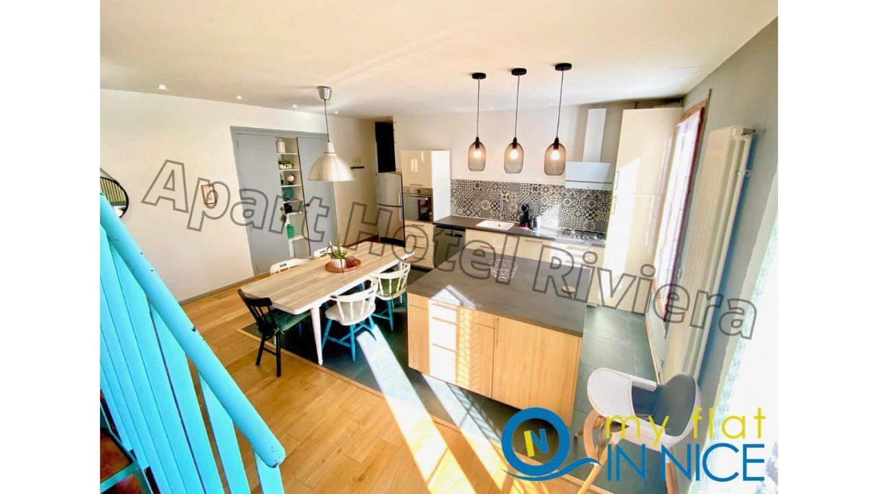 Riviera Nice: Old Port Duplex With Ac 3*