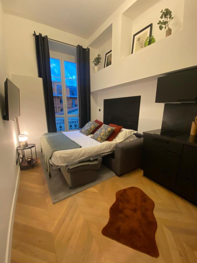 105 B - Tres Beau Studio Avec Mezzanine Refait A Neuf Hyper Centre/ac Nice