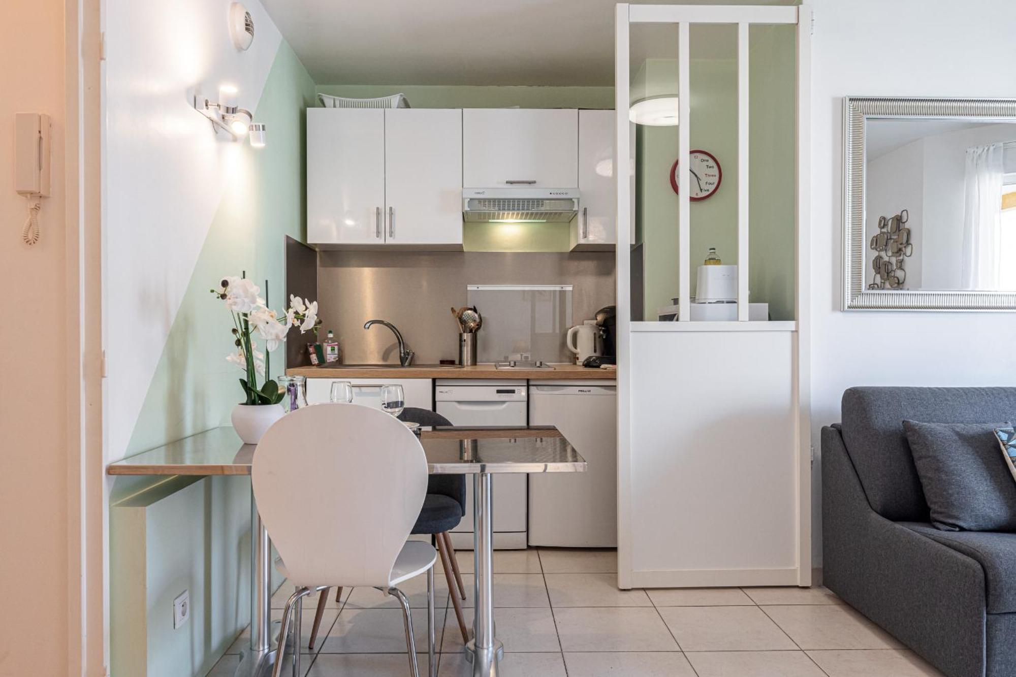 Apartment Quiet 1 Bdr Port! Close Place Du Pin Garibaldi Nice