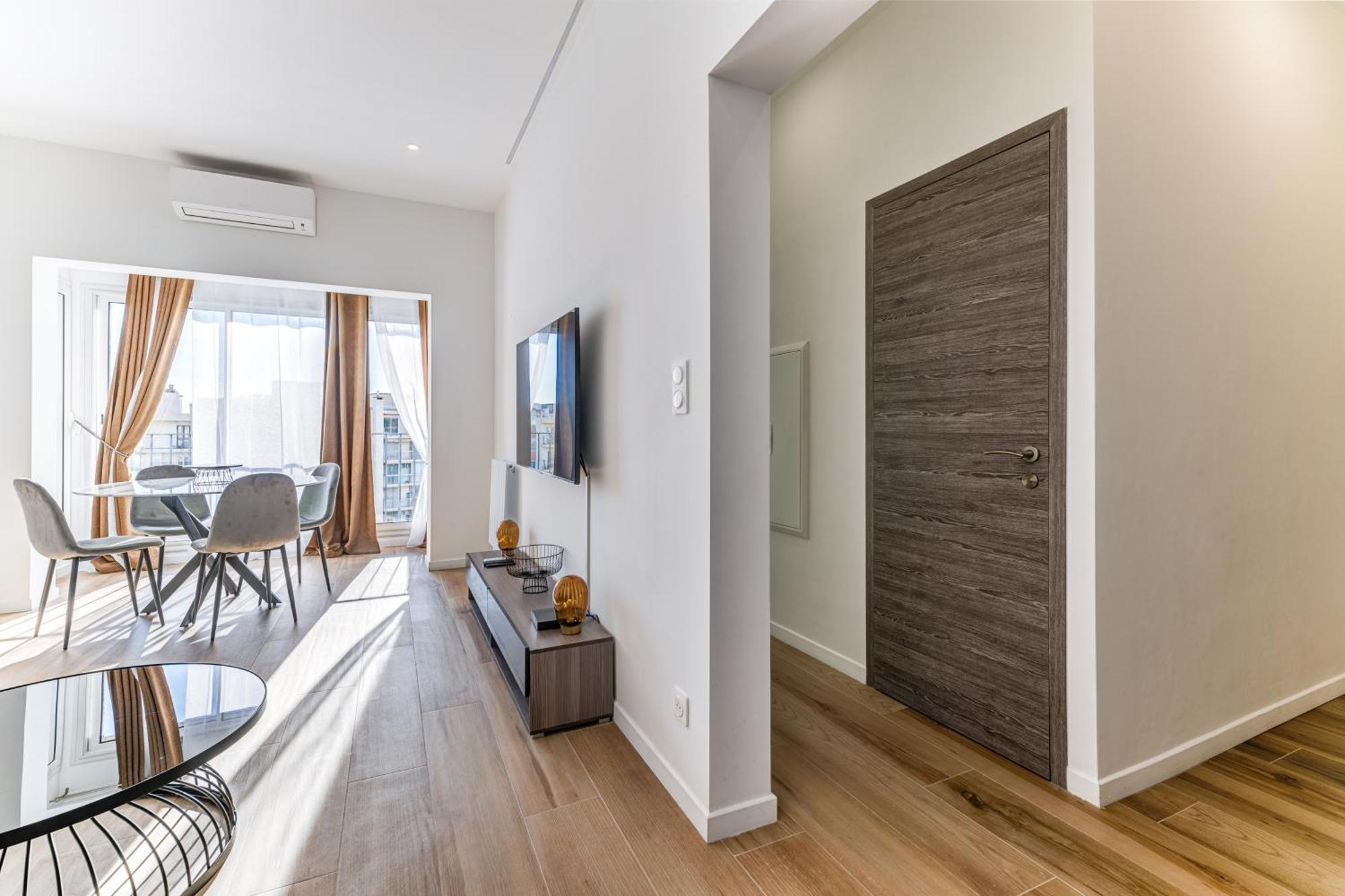 Apartment Les Grands Cedres - Wifi, Ac, Parking Nice