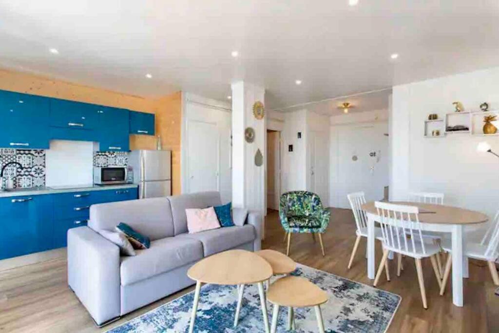 2p Vue Mer- 5min Plage, Terrasse, Ac, Parking