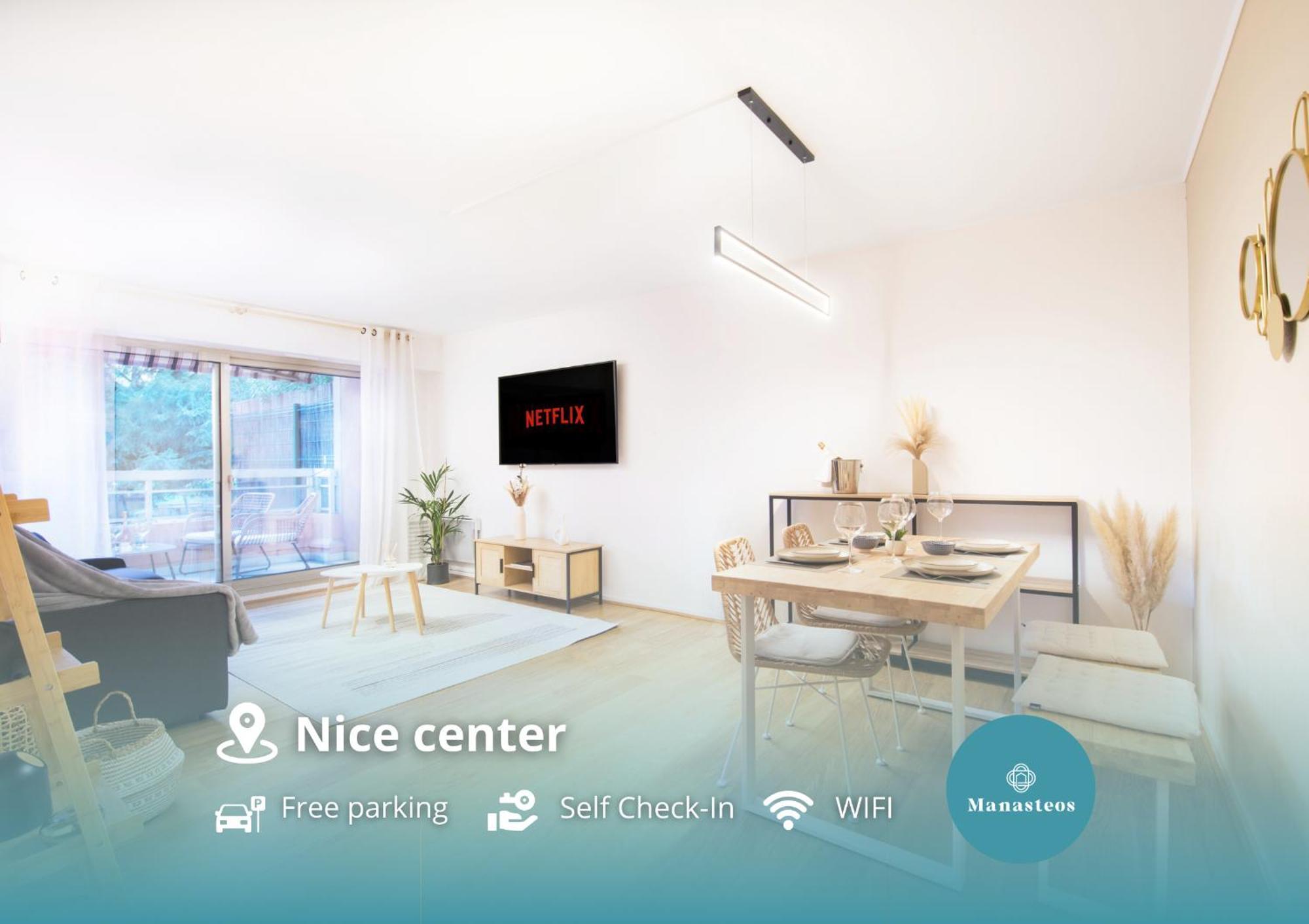 Renove - Terrasse - Parking - Bm * Nice