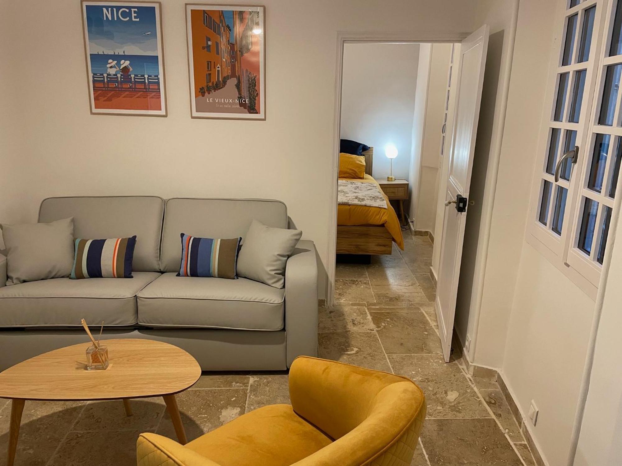 Apartamento Vieux-nice 3 Pieces Confortable Et Calme Nice