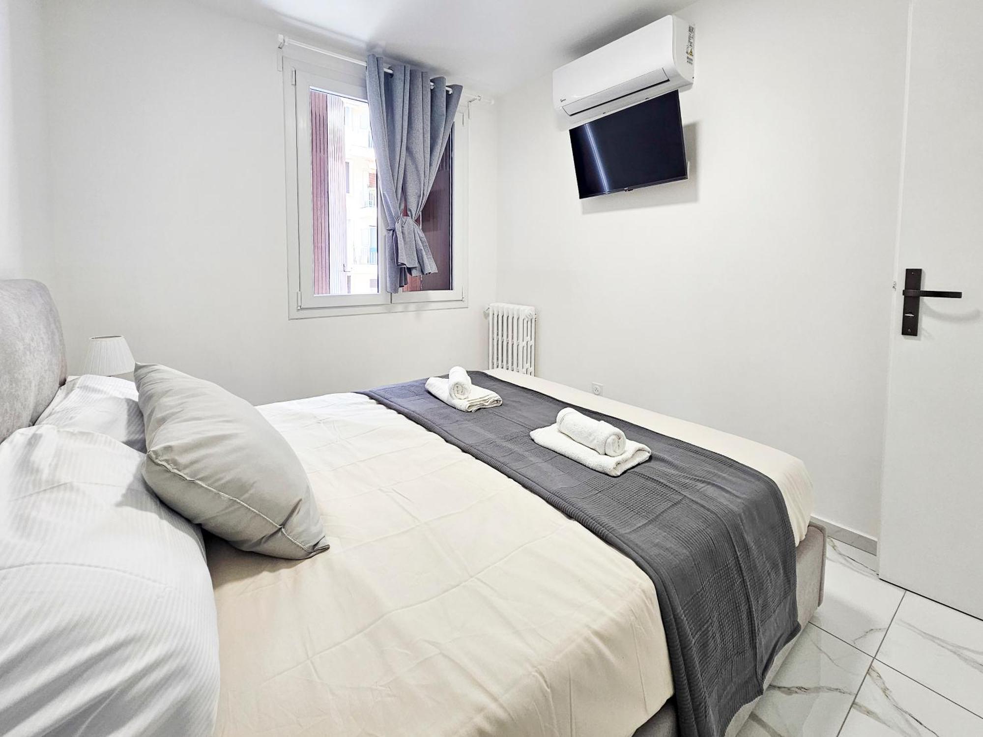 New Big Flat 8 Pers Ac Wifi Nice