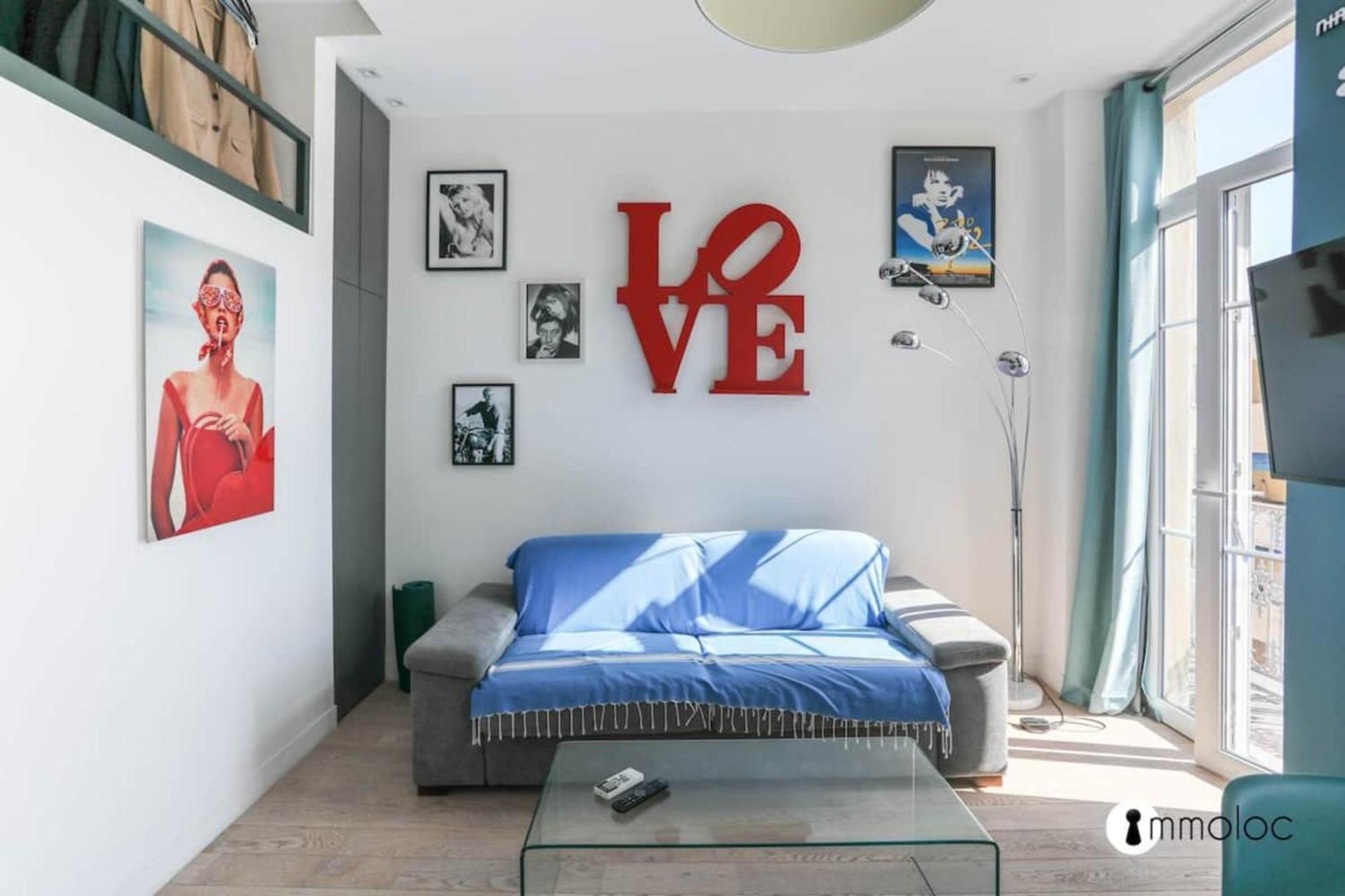 Port Of Air Conditioned Apartment Nice