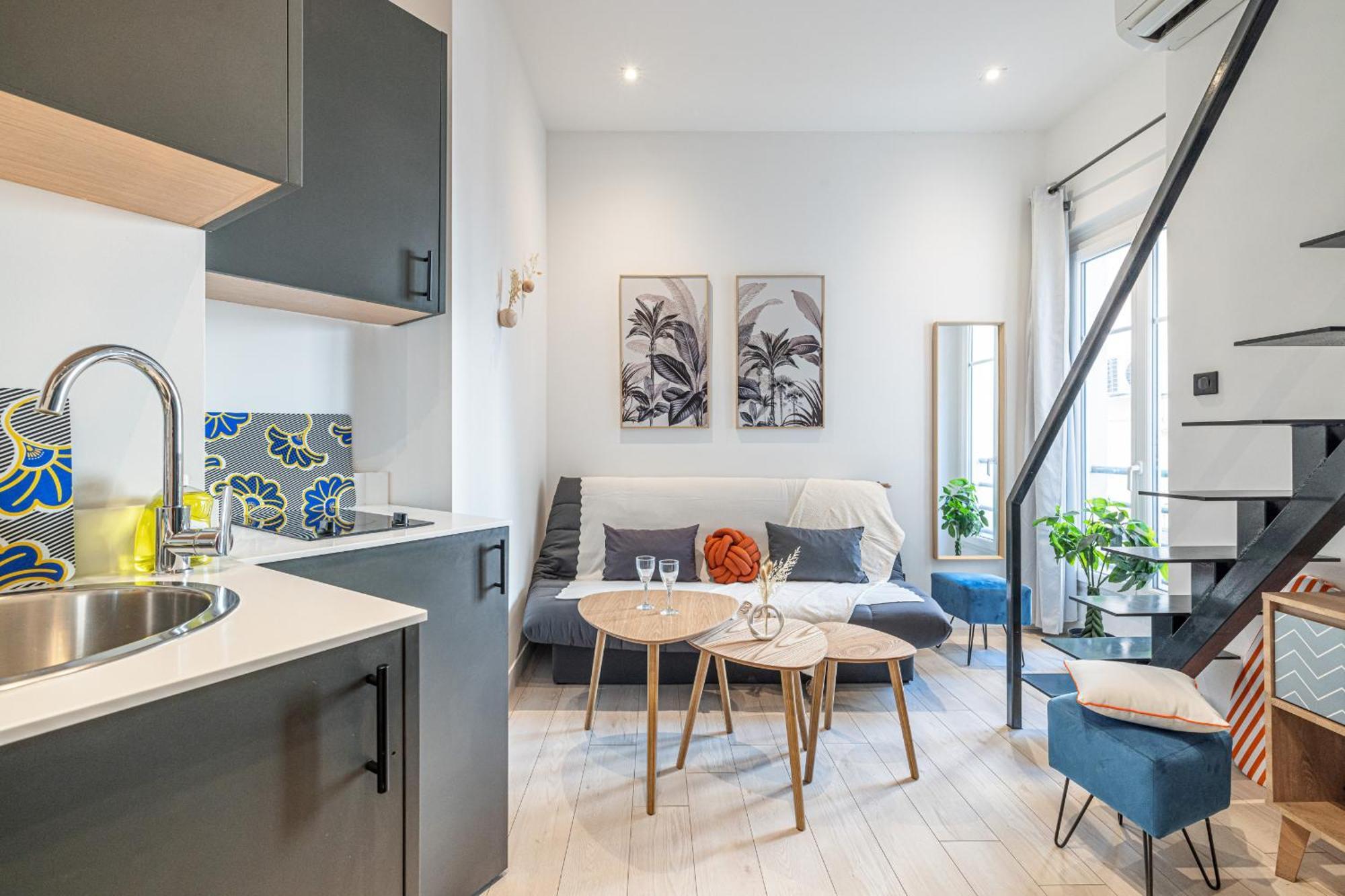 Smartbnb - Moderne Studio - Zone Pietonne - Clim Apartment *
