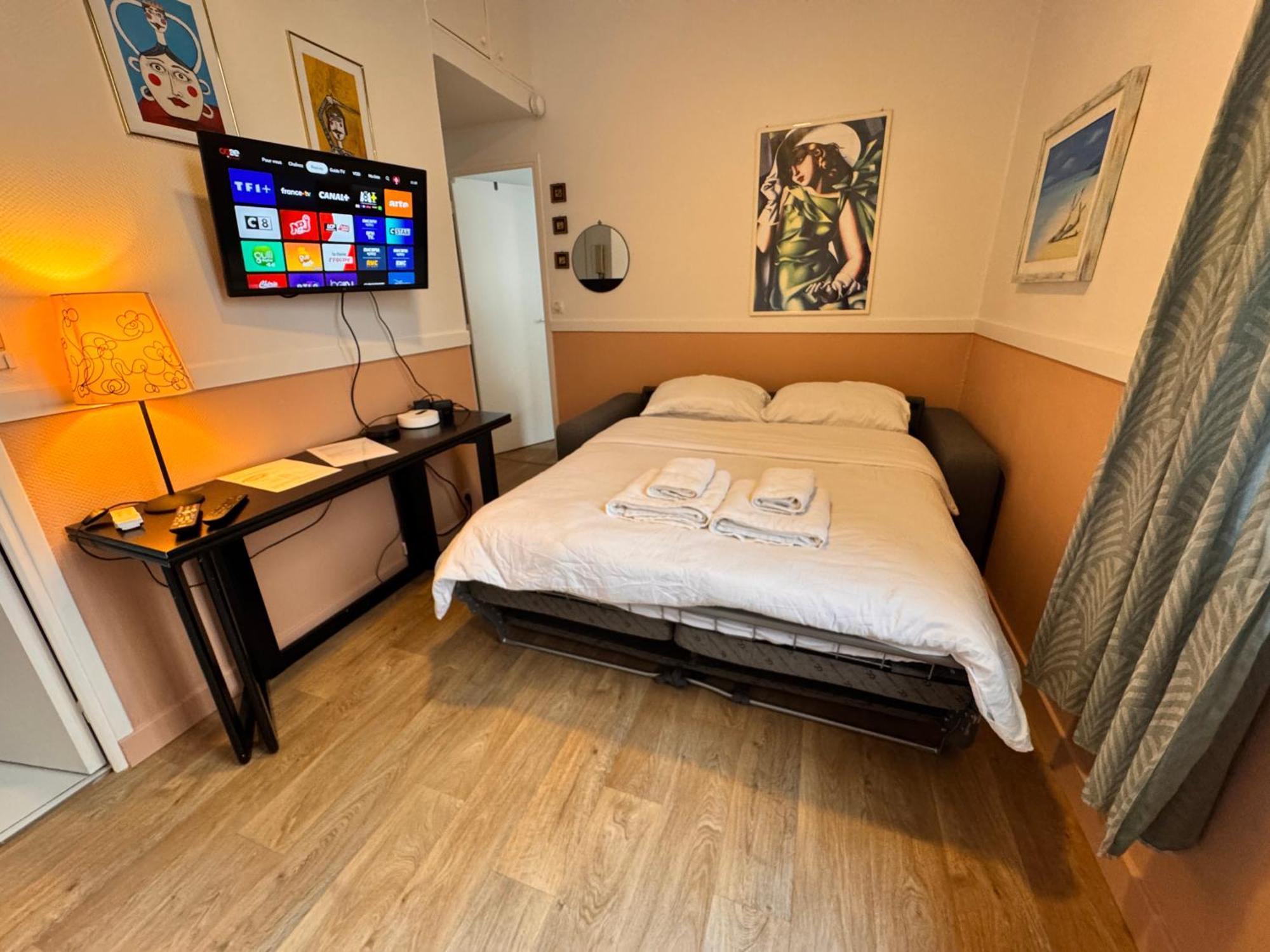 Apartment Peaceful Flat W Wifi Very Close To Pl Massena Refurbished