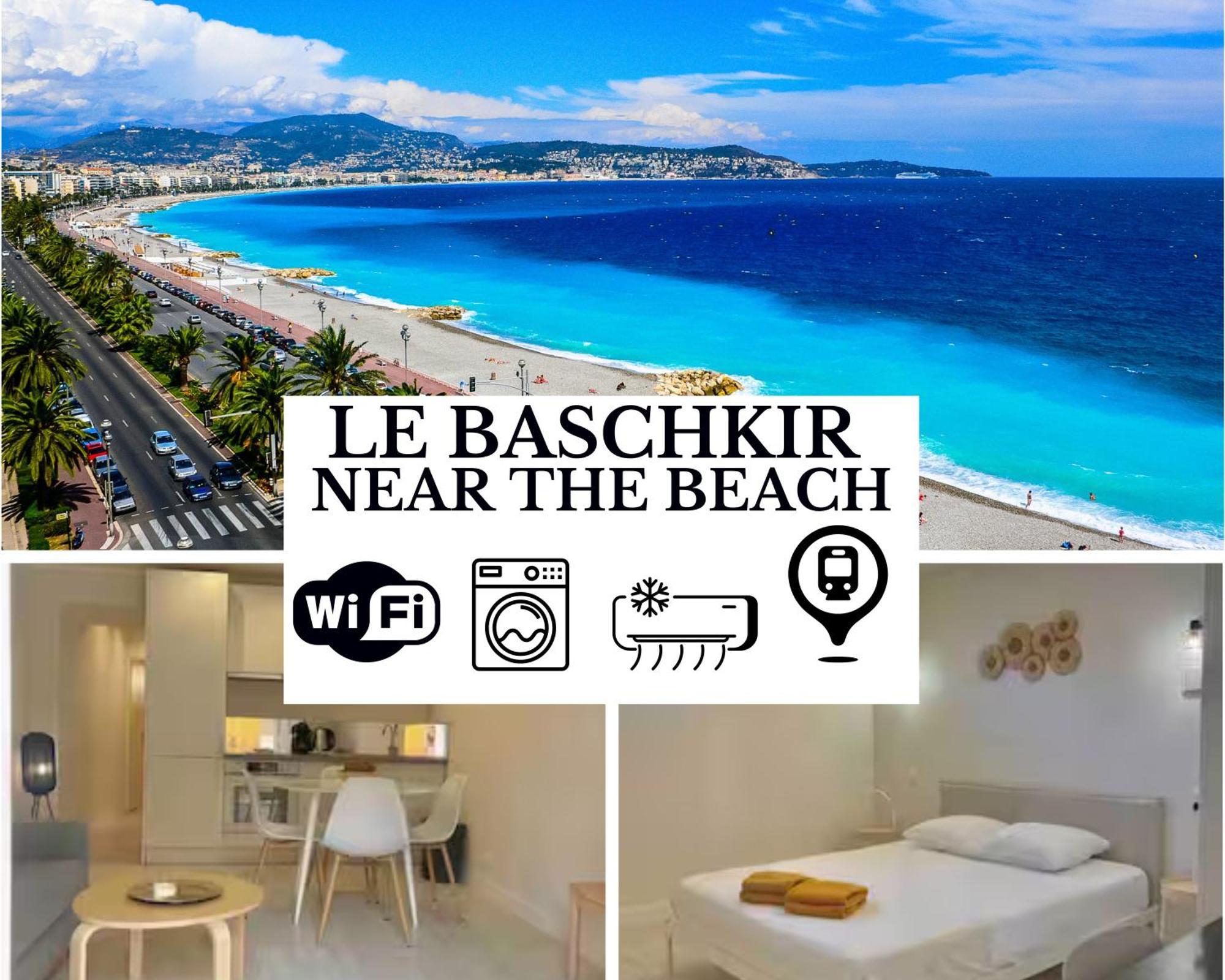 Le Bashkir - Ac - Wifi -terrasse - Pres - Tram Et Supermarches * Nice