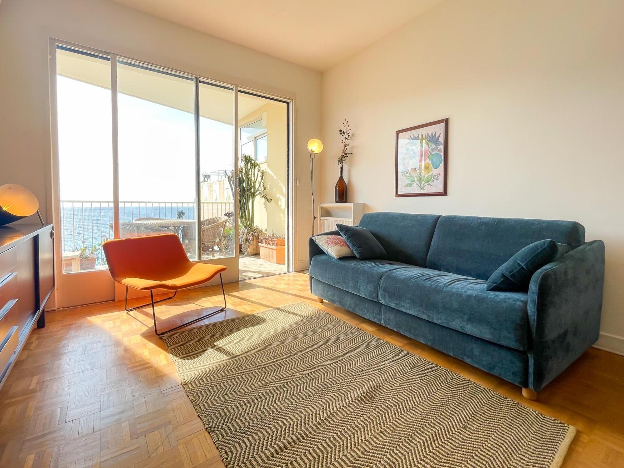 Paradise 4 Pers Vista Mare Wifi Ac * Nice