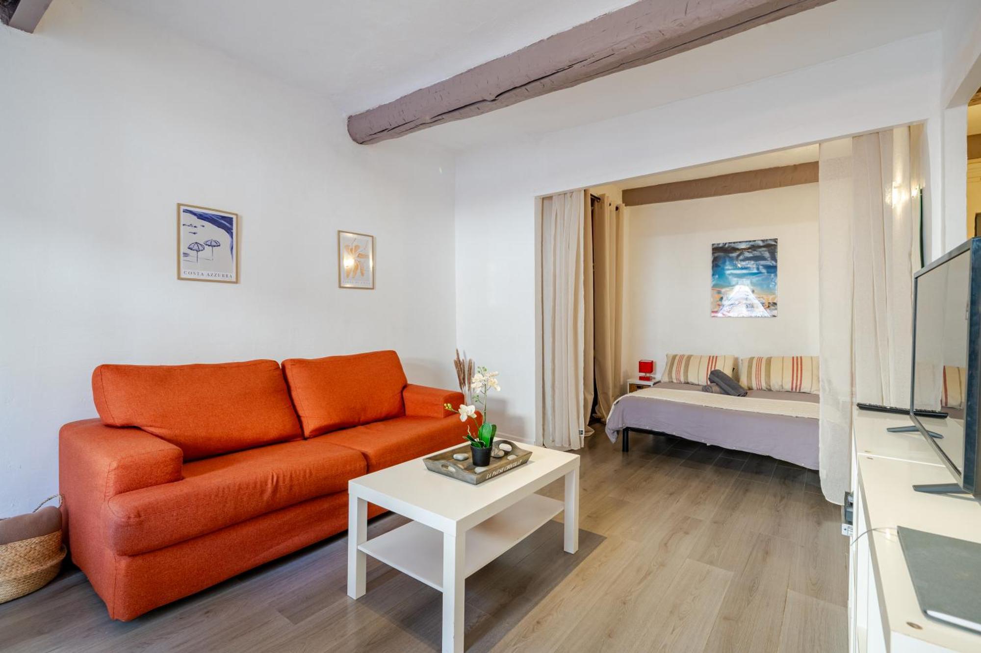 Vieux-nice 2p Climatise Balcon Apartamento