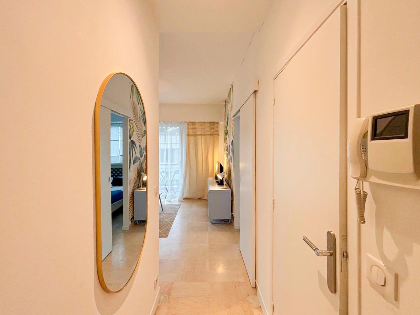 Plage, Promenade & Confort - Wifi, Ac, 4 Pers * Nice